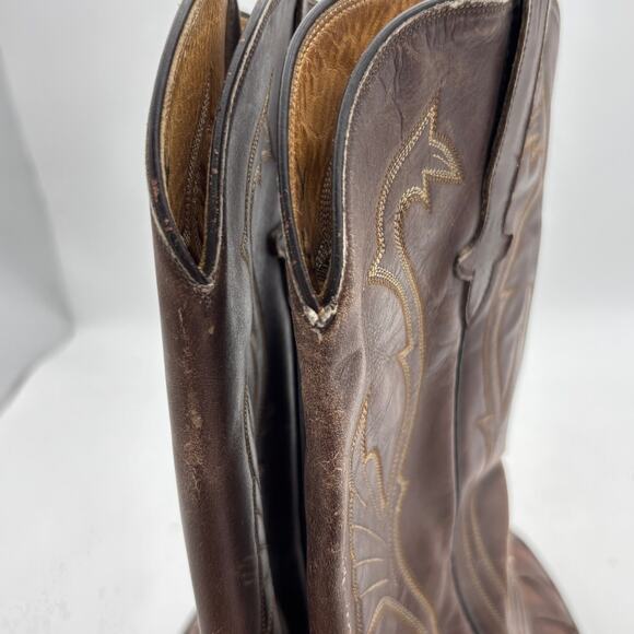 Vintage Ant Eater Leather Western Boots Men\'s 9.5D Cowboy Workwear main image 12